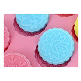 3D Round & Square 6-Cavity Silicone Mold